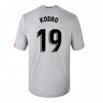 Herren Fußball Kenan Kodro #19 Auswärtstrikot Grau Trikot 2020/21 Hemd