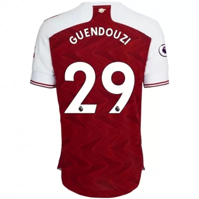 Herren Fußball Matteo Guendouzi #29 Heimtrikot Rot Trikot 2020/21 Hemd