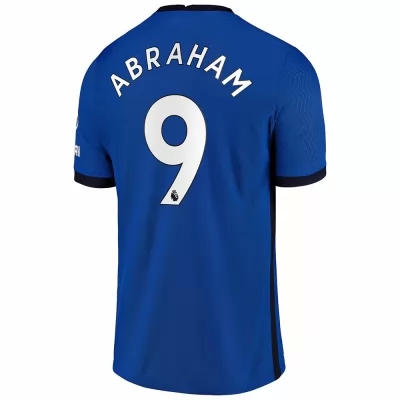 Herren Fußball Tammy Abraham #9 Heimtrikot Blau Trikot 2020/21 Hemd