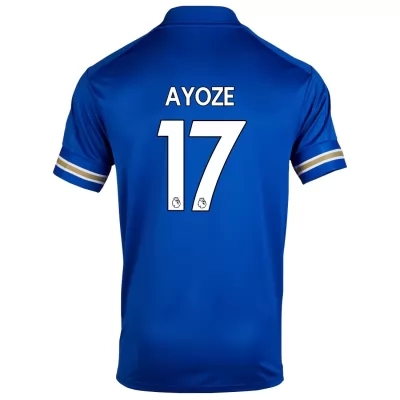 Herren Fußball Ayoze Perez #17 Heimtrikot Blau Trikot 2020/21 Hemd