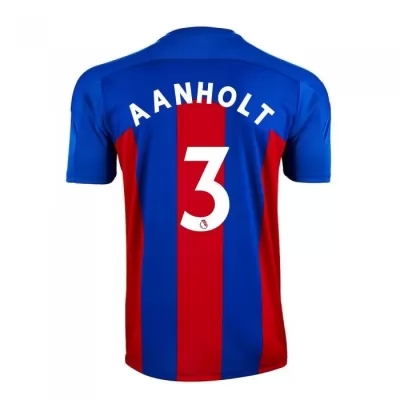 Herren Fußball Patrick Van Aanholt #3 Heimtrikot Rot Blau Trikot 2020/21 Hemd