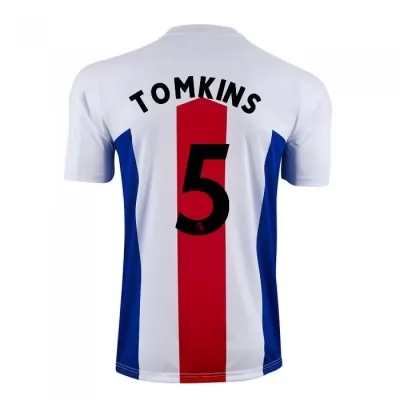 Herren Fußball James Tomkins #5 Auswärtstrikot Weiß Trikot 2020/21 Hemd