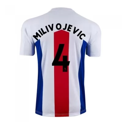 Herren Fußball Luka Milivojevic #4 Auswärtstrikot Weiß Trikot 2020/21 Hemd