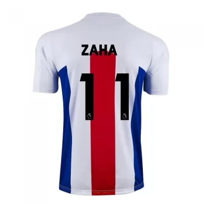 Herren Fußball Wilfried Zaha #11 Auswärtstrikot Weiß Trikot 2020/21 Hemd