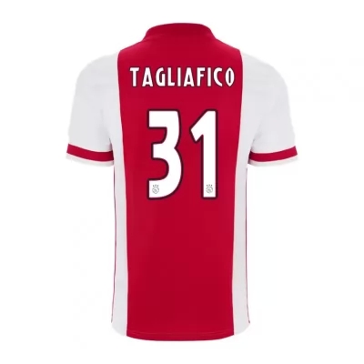 Herren Fußball Nicolas Tagliafico #31 Heimtrikot Rot Trikot 2020/21 Hemd