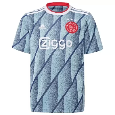Herren Fußball Klaas-jan Huntelaar #9 Auswärtstrikot Blau Trikot 2020/21 Hemd