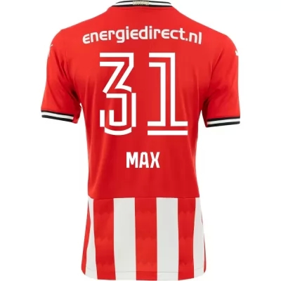Herren Fußball Philipp Max #31 Heimtrikot Rot Trikot 2020/21 Hemd
