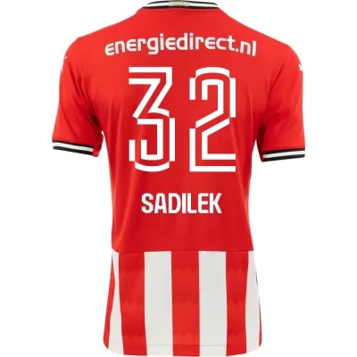 Herren Fußball Michal Sadilek #32 Heimtrikot Rot Trikot 2020/21 Hemd