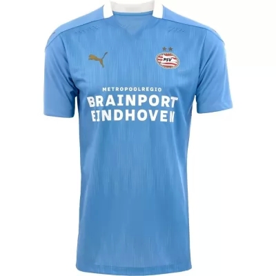 Herren Fußball Sam Lammers #14 Auswärtstrikot Blau Trikot 2020/21 Hemd