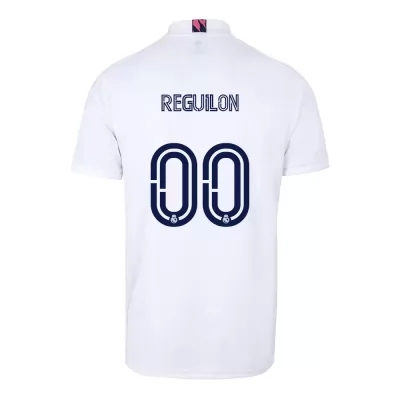 Herren Fußball Sergio Reguilon #0 Heimtrikot Weiß Trikot 2020/21 Hemd