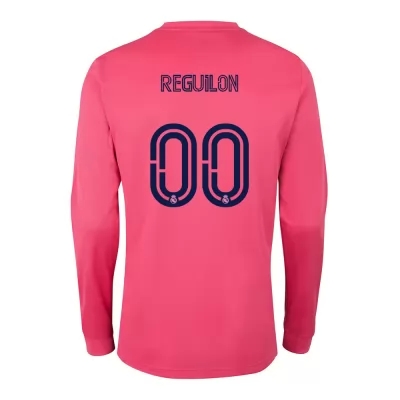 Herren Fußball Sergio Reguilon #0 Auswärtstrikot Rosa Trikot 2020/21 Hemd