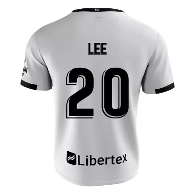Herren Fußball Kang-in Lee #20 Heimtrikot Weiß Trikot 2020/21 Hemd