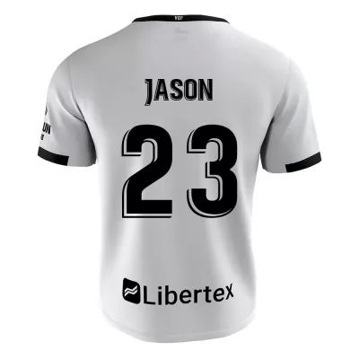 Herren Fußball Jason #23 Heimtrikot Weiß Trikot 2020/21 Hemd