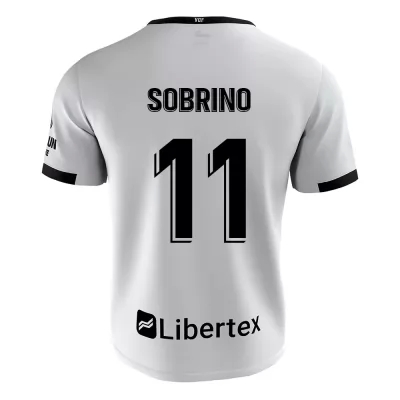 Herren Fußball Ruben Sobrino #11 Heimtrikot Weiß Trikot 2020/21 Hemd