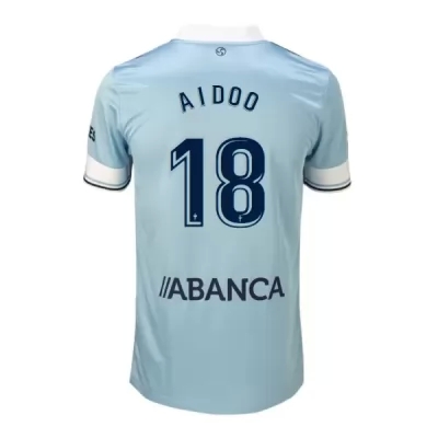 Herren Fußball Joseph Aidoo #18 Heimtrikot Hellblau Trikot 2020/21 Hemd