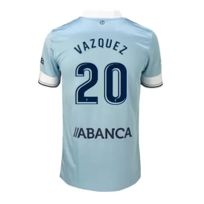 Herren Fußball Kevin Vazquez #20 Heimtrikot Hellblau Trikot 2020/21 Hemd