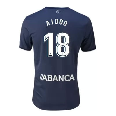 Herren Fußball Joseph Aidoo #18 Auswärtstrikot Königsblau Trikot 2020/21 Hemd