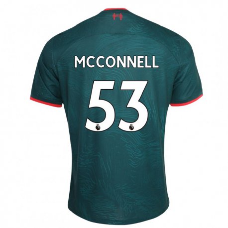 Kandiny Kinder James Mcconnell #53 Dunkelgrün Ausweichtrikot Trikot 2022/23 T-shirt