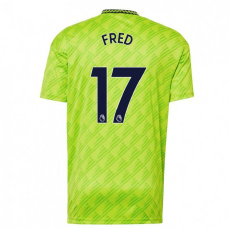 Kandiny Kinder Fred #17 Hellgrün Ausweichtrikot Trikot 2022/23 T-shirt