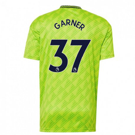 Kandiny Kinder James Garner #37 Hellgrün Ausweichtrikot Trikot 2022/23 T-shirt