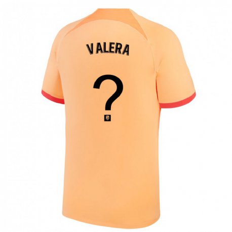 Kandiny Kinder German Valera #0 Hellorange Ausweichtrikot Trikot 2022/23 T-shirt