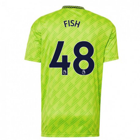 Kandiny Kinder Will Fish #48 Hellgrün Ausweichtrikot Trikot 2022/23 T-shirt
