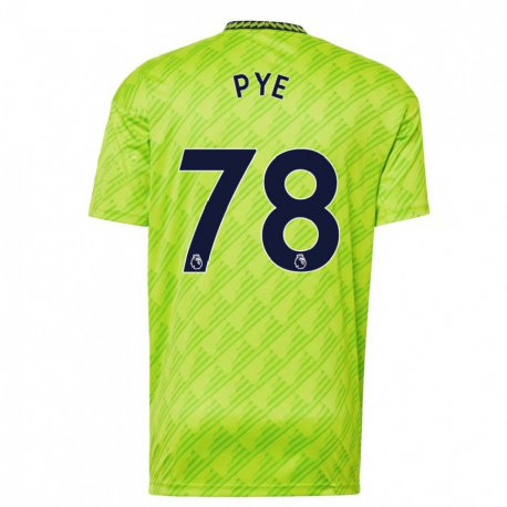Kandiny Kinder Logan Pye #78 Hellgrün Ausweichtrikot Trikot 2022/23 T-shirt
