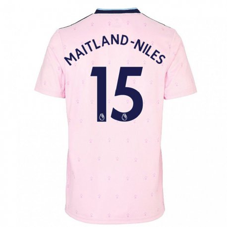 Kandiny Kinder Ainsley Maitland-niles #15 Rosa Marine Ausweichtrikot Trikot 2022/23 T-shirt