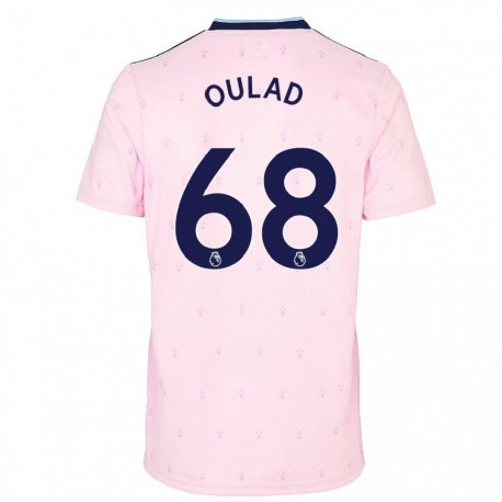 Kandiny Kinder Salah-eddine Oulad M'hand #68 Rosa Marine Ausweichtrikot Trikot 2022/23 T-shirt