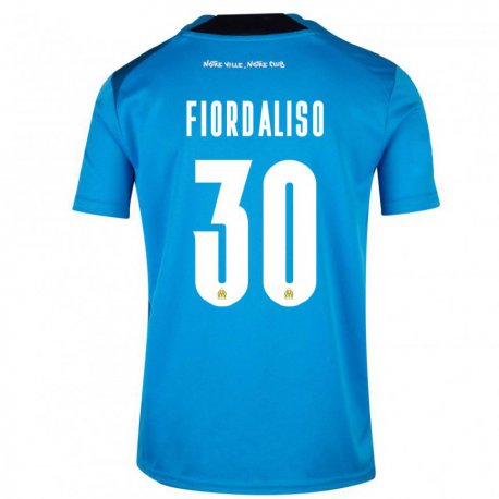 Kandiny Kinder Thelma Fiordaliso #30 Dunkelblau Weiß Ausweichtrikot Trikot 2022/23 T-shirt