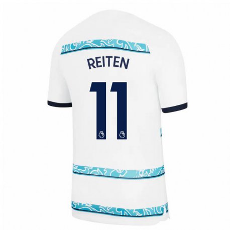 Kandiny Herren Guro Reiten #11 Weiß Hellblau Ausweichtrikot Trikot 2022/23 T-shirt