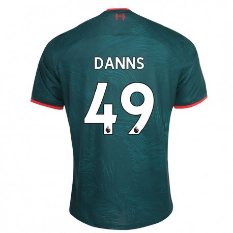 Kandiny Herren Jayden Danns #49 Dunkelgrün Ausweichtrikot Trikot 2022/23 T-shirt