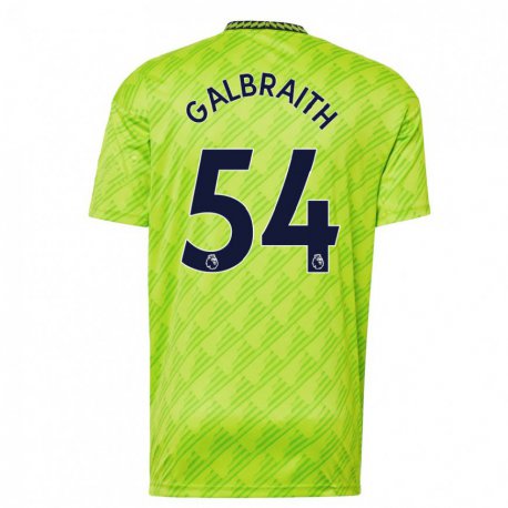 Kandiny Herren Ethan Galbraith #54 Hellgrün Ausweichtrikot Trikot 2022/23 T-shirt