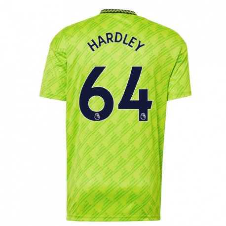 Kandiny Herren Bjorn Hardley #64 Hellgrün Ausweichtrikot Trikot 2022/23 T-shirt
