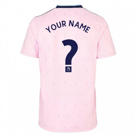 Kandiny Herren Ihren Namen #0 Rosa Marine Ausweichtrikot Trikot 2022/23 T-shirt