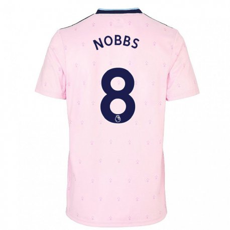 Kandiny Herren Nobbs #8 Rosa Marine Ausweichtrikot Trikot 2022/23 T-shirt