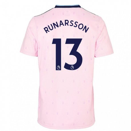 Kandiny Herren Runar Alex Runarsson #13 Rosa Marine Ausweichtrikot Trikot 2022/23 T-shirt