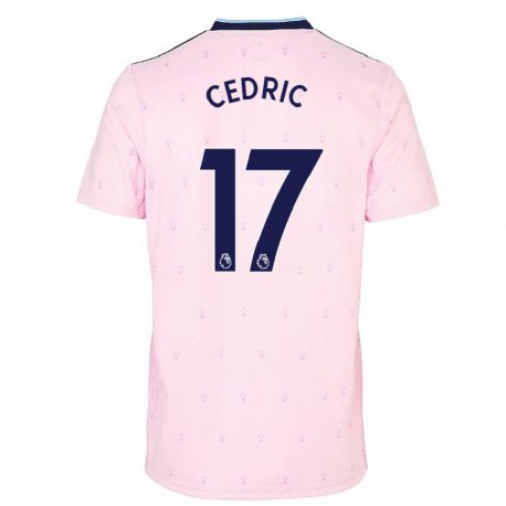 Kandiny Herren Cedric Soares #17 Rosa Marine Ausweichtrikot Trikot 2022/23 T-shirt