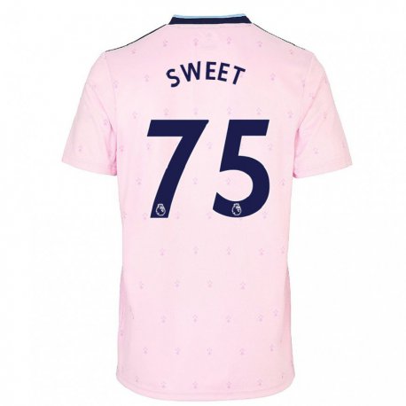 Kandiny Herren James Sweet #75 Rosa Marine Ausweichtrikot Trikot 2022/23 T-shirt