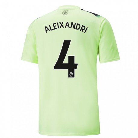 Kandiny Herren Laia Aleixandri #4 Grün Dunkelgrau Ausweichtrikot Trikot 2022/23 T-shirt