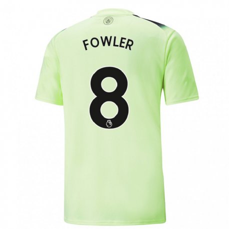 Kandiny Herren Mary Fowler #8 Grün Dunkelgrau Ausweichtrikot Trikot 2022/23 T-shirt