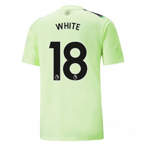 Kandiny Herren Ellen White #18 Grün Dunkelgrau Ausweichtrikot Trikot 2022/23 T-shirt