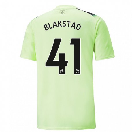 Kandiny Herren Julie Blakstad #41 Grün Dunkelgrau Ausweichtrikot Trikot 2022/23 T-shirt