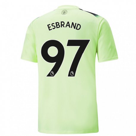 Kandiny Herren Josh Wilson-esbrand #97 Grün Dunkelgrau Ausweichtrikot Trikot 2022/23 T-shirt