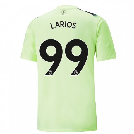 Kandiny Herren Juan Larios #99 Grün Dunkelgrau Ausweichtrikot Trikot 2022/23 T-shirt