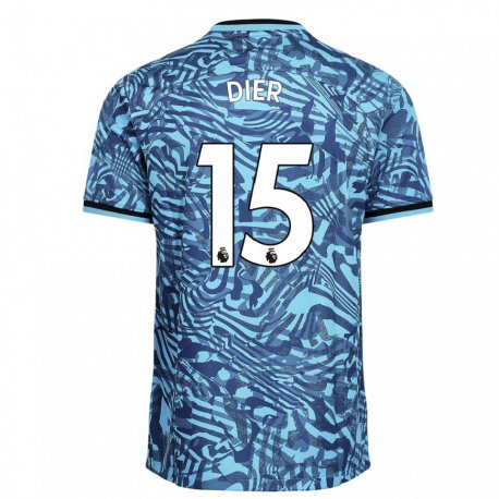Kandiny Herren Eric Dier #15 Blau Dunkelblau Ausweichtrikot Trikot 2022/23 T-shirt