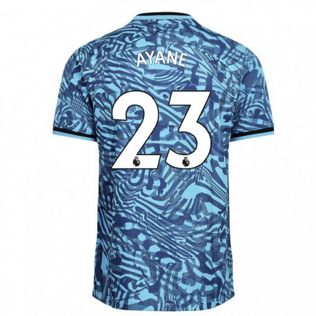 Kandiny Herren Rosella Ayane #23 Blau Dunkelblau Ausweichtrikot Trikot 2022/23 T-shirt