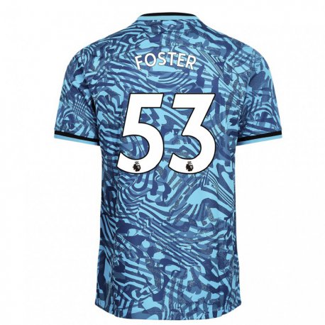 Kandiny Herren Brooklyn Lyons Foster #53 Blau Dunkelblau Ausweichtrikot Trikot 2022/23 T-shirt