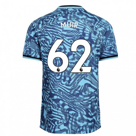Kandiny Herren Marqes Muir #62 Blau Dunkelblau Ausweichtrikot Trikot 2022/23 T-shirt