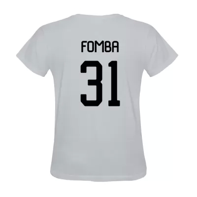 Herren Lamine Fomba #31 Weiß Trikot Hemd